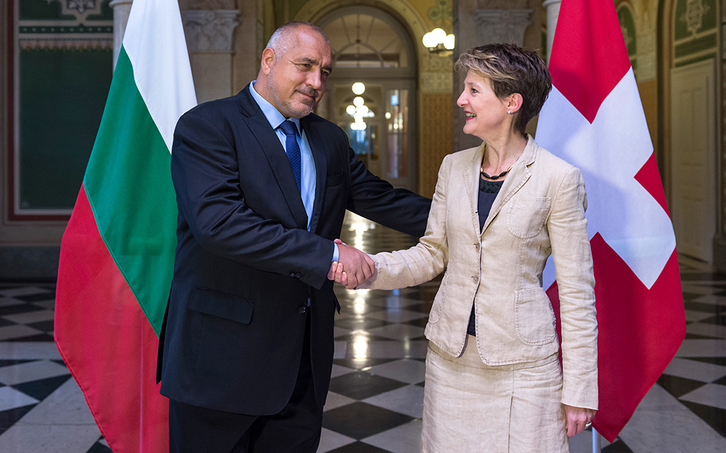 Meeting with the Bulgarian prime minister Borissov
